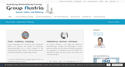 Desktop Screenshot of group-austria.at